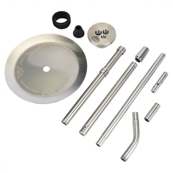 Кальян Mexanika - STM-A Custom Silver (Без Колбы) купить в Санкт-Петербурге