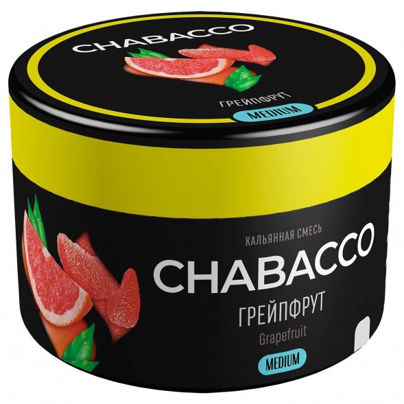 Смесь Chabacco MEDIUM - Grapefruit (Грейпфрут, 40 грамм) купить в Санкт-Петербурге