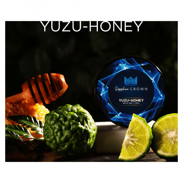 Табак Sapphire Crown - Yuzu-Honey (Юдзу с Мёдом, 100 грамм) купить в Санкт-Петербурге