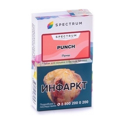 Табак Spectrum - Punch (Пунш, 25 грамм) купить в Санкт-Петербурге