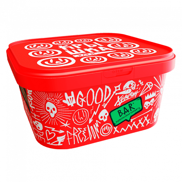 Табак Хулиган - BAR (Барбарисовая Конфета, 200 грамм) купить в Санкт-Петербурге