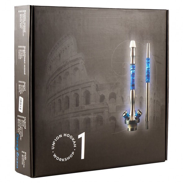 Кальян UNION - Fibonacci PVD Graphite (Без Колбы) купить в Санкт-Петербурге