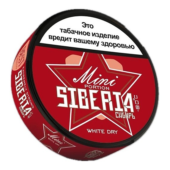 Табак жевательный Siberia - White Dry Mini (10 грамм) купить в Санкт-Петербурге