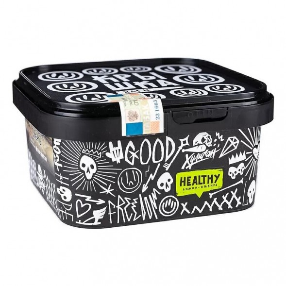 Табак Хулиган - Healthy (Имбирь и Лимон, 200 грамм) купить в Санкт-Петербурге
