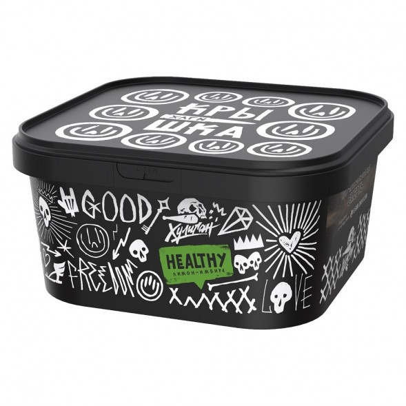 Табак Хулиган - Healthy (Имбирь и Лимон, 200 грамм) купить в Санкт-Петербурге