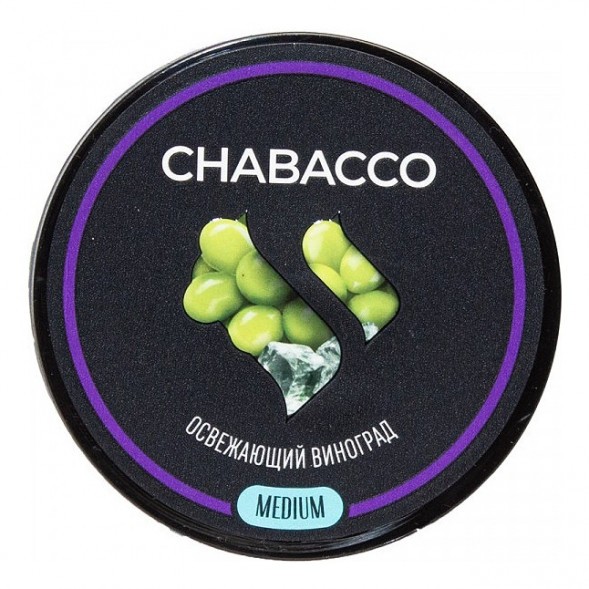 Смесь Chabacco MEDIUM - Ice Grape (Освежающий Виноград, 50 грамм) купить в Санкт-Петербурге