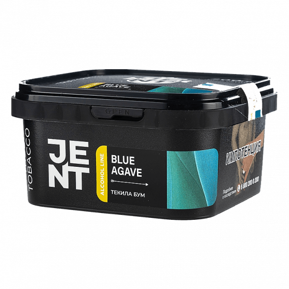 Табак Jent - Blue Agave (Текила Бум, 200 грамм) купить в Санкт-Петербурге