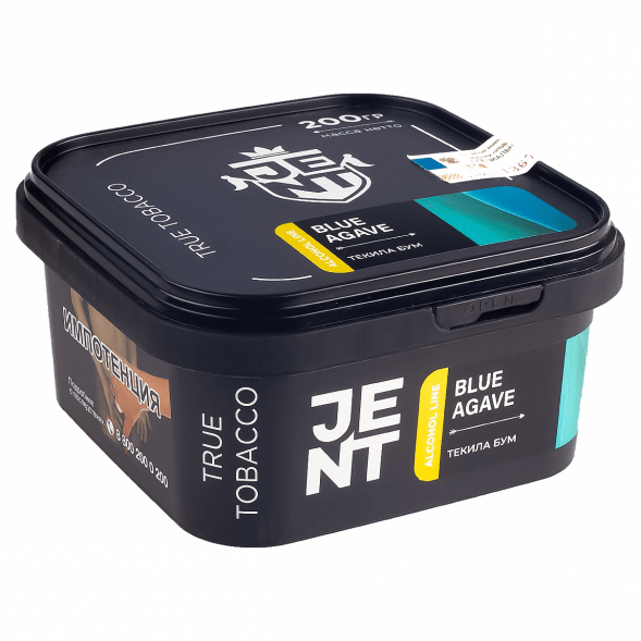 Табак Jent - Blue Agave (Текила Бум, 200 грамм) купить в Санкт-Петербурге