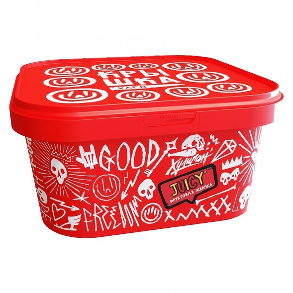 Табак Хулиган - Juicy (Фруктовая Жвачка, 200 грамм) купить в Санкт-Петербурге