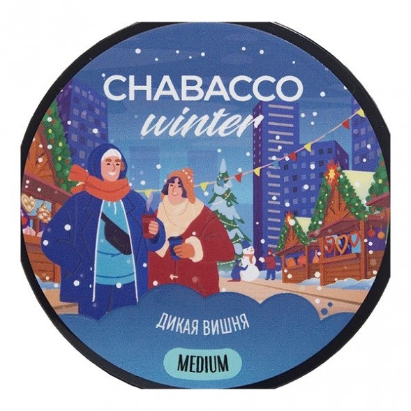 Смесь Chabacco MEDIUM - Wild Cherry (Дикая Вишня, 40 грамм) купить в Санкт-Петербурге