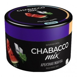 Смесь Chabacco MIX MEDIUM - Watermelon Gum (Арбузная Жвачка, 40 грамм)