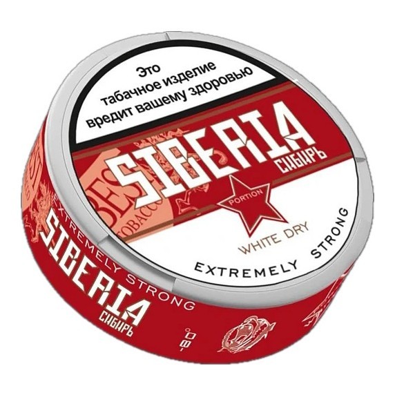 Табак жевательный Siberia - White Dry 13 (13 грамм) купить в Санкт-Петербурге