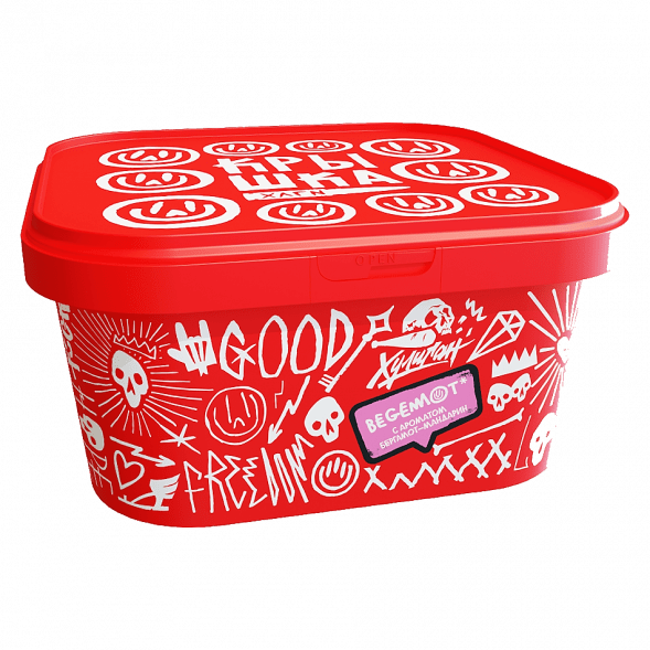 Табак Хулиган - Begemot (Бергамот и Мандарин, 200 грамм) купить в Санкт-Петербурге