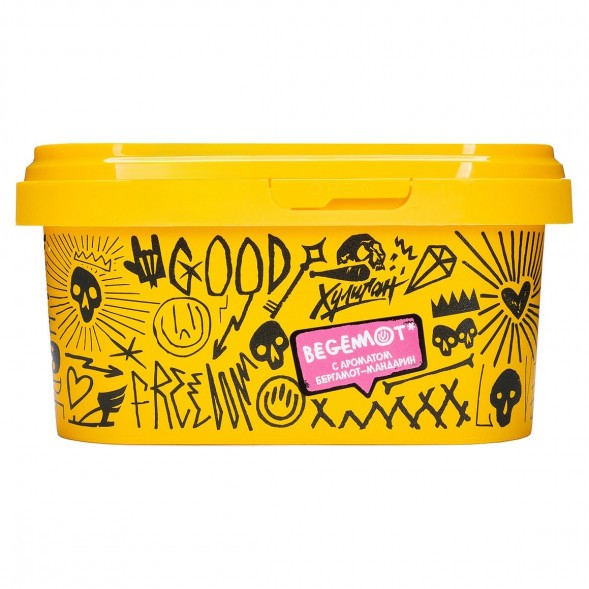 Табак Хулиган - Begemot (Бергамот и Мандарин, 200 грамм) купить в Санкт-Петербурге