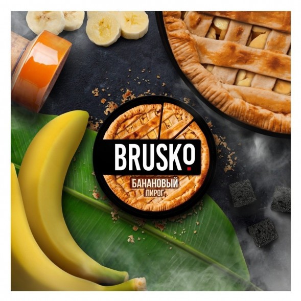Смесь Brusko Medium - Банановый Пирог (250 грамм) купить в Санкт-Петербурге