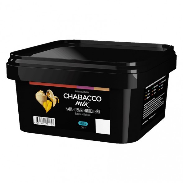 Смесь Chabacco MIX MEDIUM - Banana Milkshake (Банановый Милкшейк, 200 грамм) купить в Санкт-Петербурге