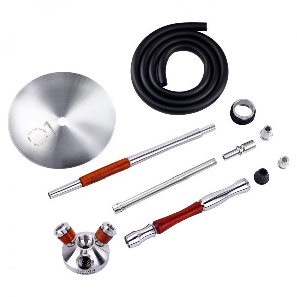 Кальян UNION - Fibonacci African Padauk Exotic Wood (Падук, Без Колбы) купить в Санкт-Петербурге