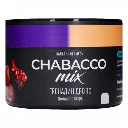 Смесь Chabacco MIX MEDIUM - Grenadine Drops (Гренадин Дропс, 40 грамм)