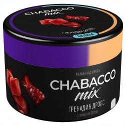 Смесь Chabacco MIX MEDIUM - Grenadine Drops (Гренадин Дропс, 40 грамм)