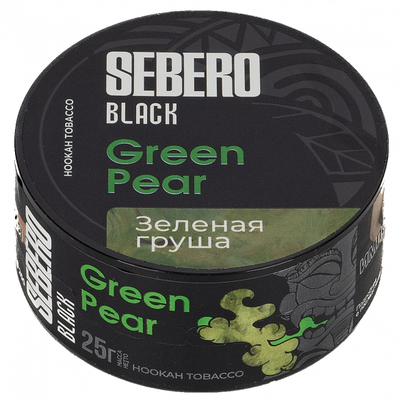 Табак Sebero Black - Green Pear (Зелёная Груша, 25 грамм) купить в Санкт-Петербурге