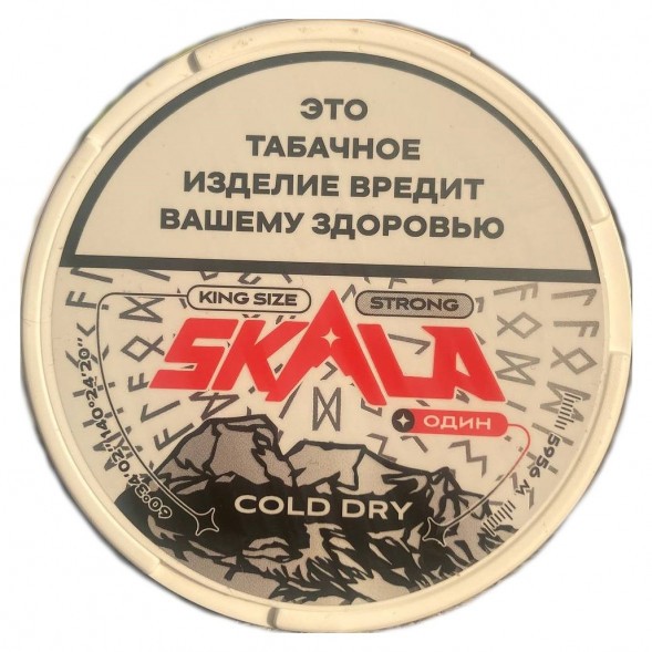 Табак жевательный SKALA KingSize Strong - Cold Dry (10 грамм) купить в Санкт-Петербурге