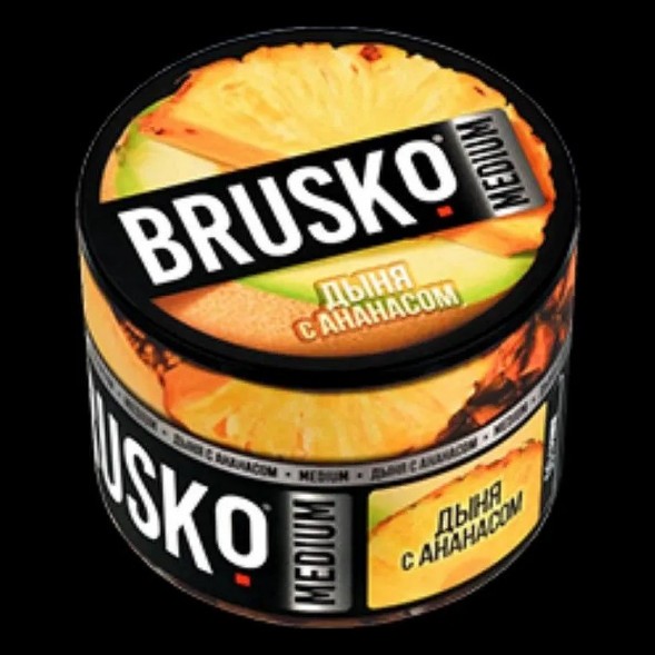 Смесь Brusko Zero - Дыня с Ананасом (250 грамм) купить в Санкт-Петербурге