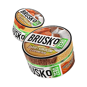 Смесь Brusko Zero - Дыня с Кокосом и Карамелью (250 грамм) купить в Санкт-Петербурге