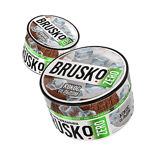 Смесь Brusko Zero - Кокос со Льдом (250 грамм) купить в Санкт-Петербурге