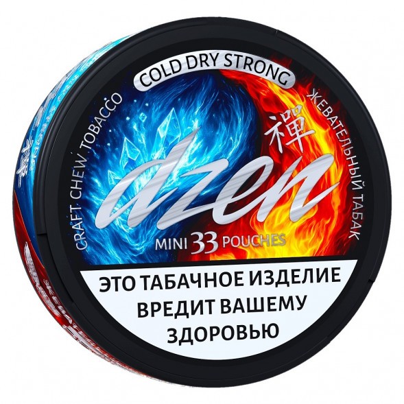 Табак жевательный DZEN Strong - Cold Dry Mini купить в Санкт-Петербурге