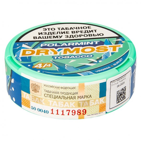 Табак жевательный DryMost - Polarmint (12 грамм) купить в Санкт-Петербурге