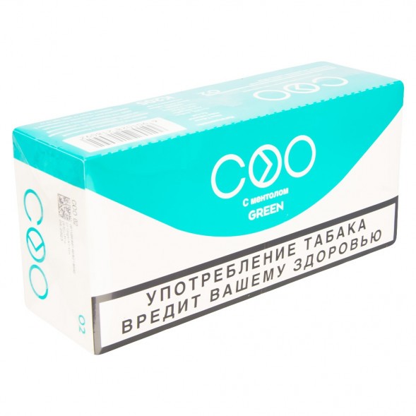 Стики COO - GREEN (Ментол, 10 пачек) купить в Санкт-Петербурге