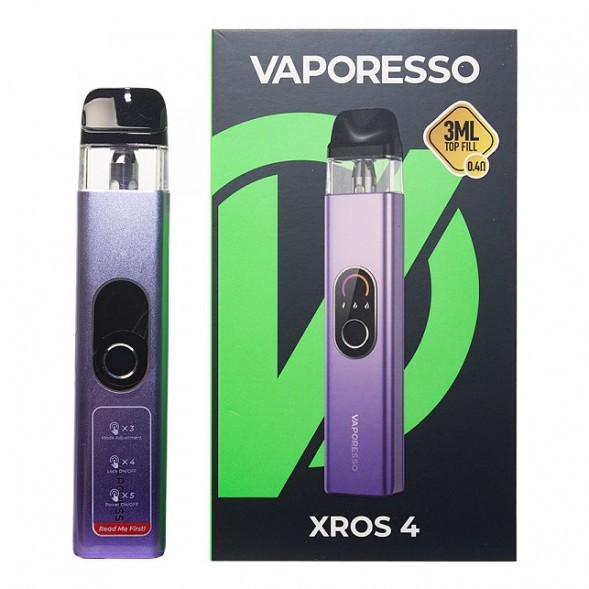 Электронная сигарета Vaporesso XROS 4 - Lilac Purple (Сиренево-Фиолетовая) купить в Санкт-Петербурге