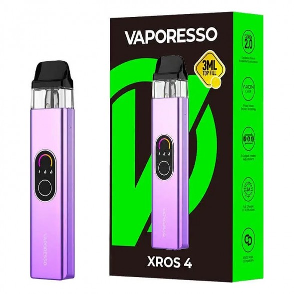 Электронная сигарета Vaporesso XROS 4 - Lilac Purple (Сиренево-Фиолетовая) купить в Санкт-Петербурге