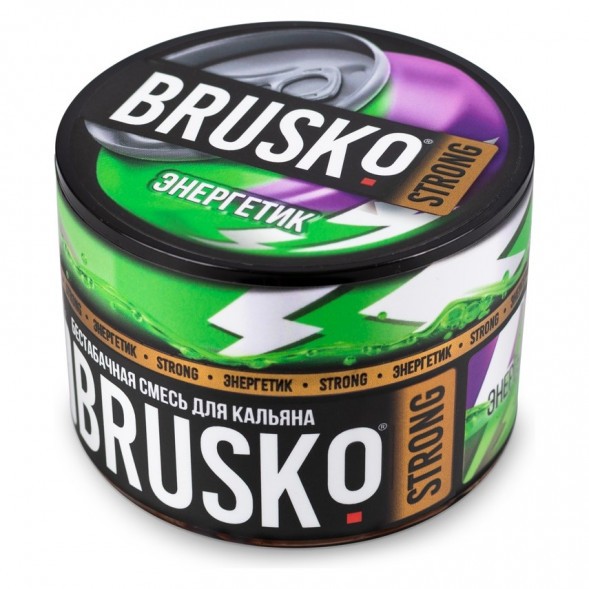 Смесь Brusko Strong - Энергетик (50 грамм) купить в Санкт-Петербурге