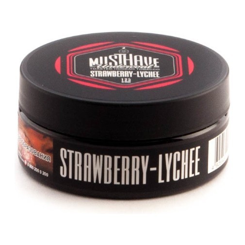 Табак Must Have - Strawberry-Lychee (Клубника и Личи, 125 грамм) купить в Санкт-Петербурге
