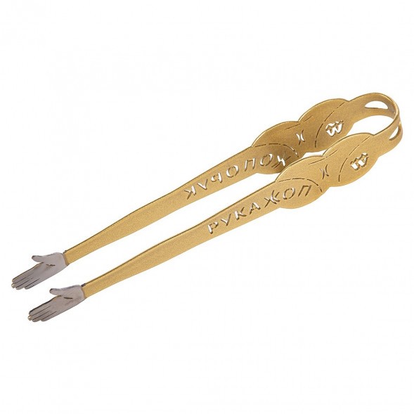 Щипцы для кальяна Watta Рукожоп (Золотые) купить в Санкт-Петербурге