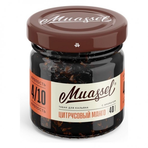Табак Muassel Strong - Цитрусовый Манго (40 грамм) купить в Санкт-Петербурге