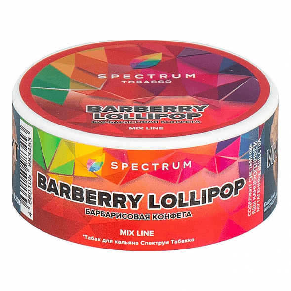 Табак Spectrum Mix Line - Barberry Lollipop (Барбарисовая Конфета, 25 грамм) купить в Санкт-Петербурге