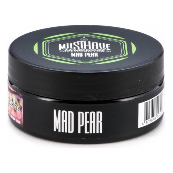 Табак Must Have - Mad Pear (Сумасшедшая Груша, 125 грамм) купить в Санкт-Петербурге