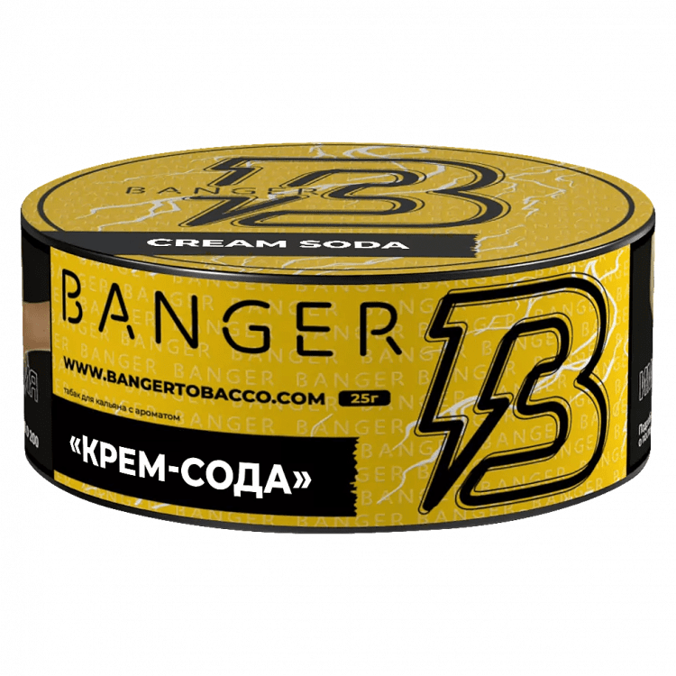 Табак Banger - Cream Soda (Крем-Сода, 25 грамм) купить в Санкт-Петербурге