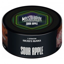 Табак Must Have - Sour Apple (Кислое Яблоко, 125 грамм)