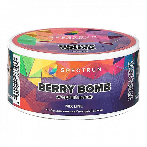 Табак Spectrum Mix Line - Berry Bomb (Ягодный Взрыв, 25 грамм) купить в Санкт-Петербурге