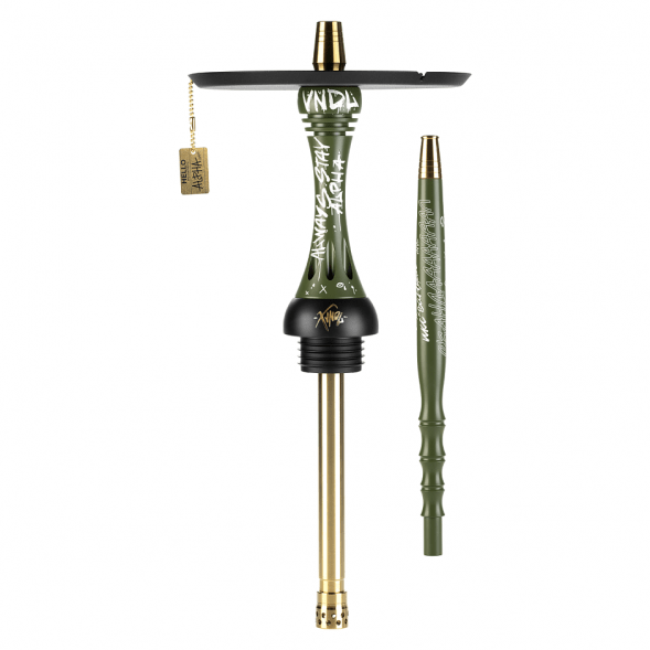 Кальян Alpha Hookah - Model X VNDL Olive (без колбы) купить в Санкт-Петербурге