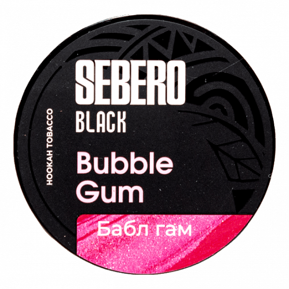 Табак Sebero Black - Bubble Gum (Бабл Гам, 100 грамм) купить в Санкт-Петербурге