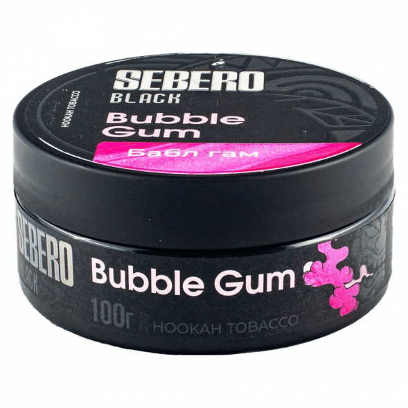 Табак Sebero Black - Bubble Gum (Бабл Гам, 100 грамм) купить в Санкт-Петербурге