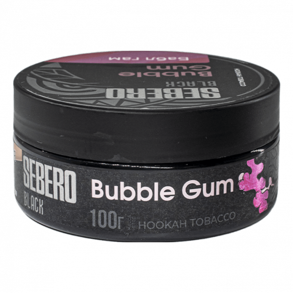 Табак Sebero Black - Bubble Gum (Бабл Гам, 100 грамм) купить в Санкт-Петербурге