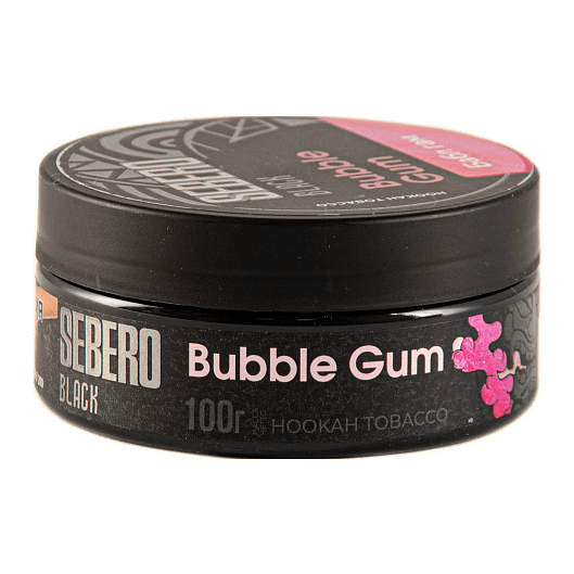 Табак Sebero Black - Bubble Gum (Бабл Гам, 100 грамм) купить в Санкт-Петербурге