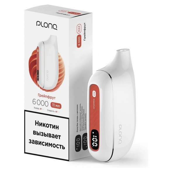 PLONQ MAX - Грейпфрут (6000 затяжек) купить в Санкт-Петербурге