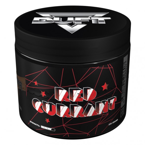 Табак Duft - Red Currant (Красная Смородина, 200 грамм) купить в Санкт-Петербурге