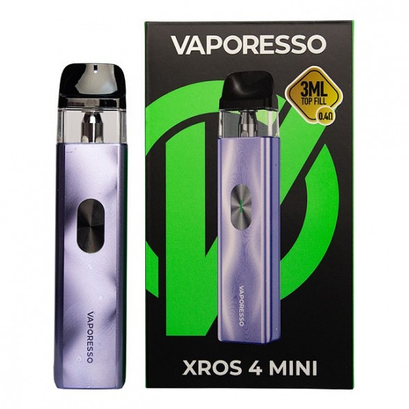 Электронная сигарета Vaporesso XROS 4 Mini - Ice Purple (Фиолетовый Лёд) купить в Санкт-Петербурге
